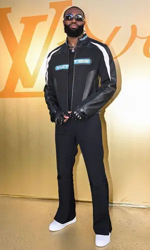 Jaylen Brown’s Outfit in Louis Vuitton Jacket & Gentle Monster Eyewear (2023)