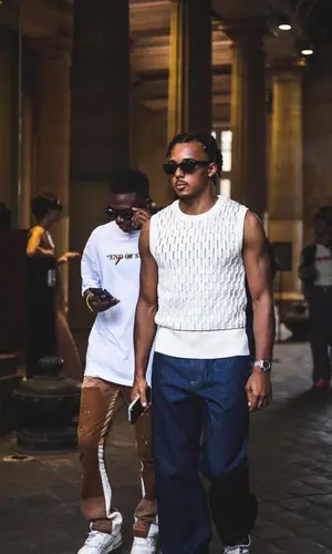 Jules Kounde’s Outfit in Wales Bonner Top & Adidas Sneakers (2023)