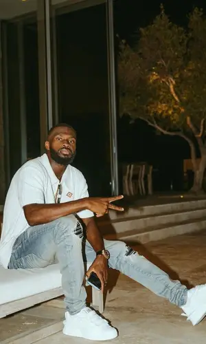 Fikayo Tomori wearing Amiri jeans