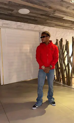 Devin Haney wearing Chrome Hearts eyewear