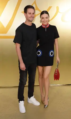 Miranda Kerr wearing Louis Vuitton sandal
