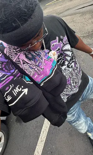 Sleepy Hallow wearing Winners Circle hoody