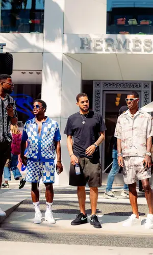 Marcus Rashford wearing Amiri shirt