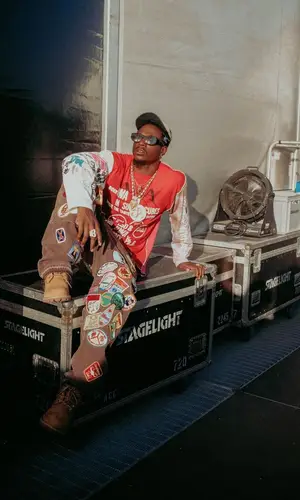 Joey Badass’ Outfit in Better With Age T-Shirt & Timberland Boots (2023)
