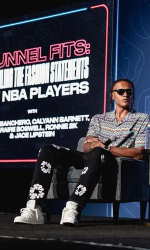 Paolo Banchero wearing Oakley eyewear