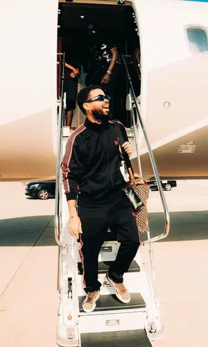 Asa Asika wearing Needles pants