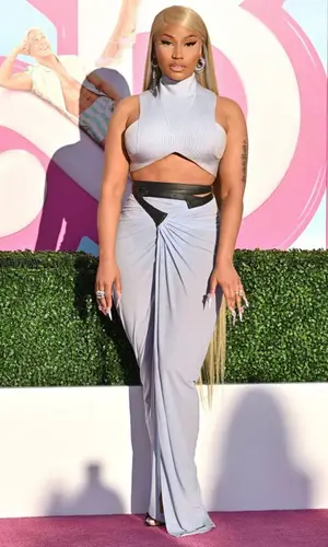 Nicki Minaj’s Outfit in Alaïa Top (2023)