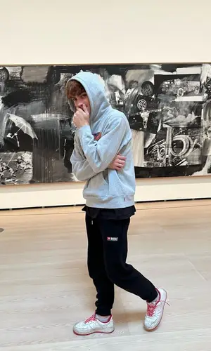 Gabriel Guevara wearing Supreme hoody