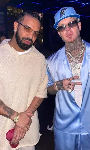 Millyz wearing New Era cap