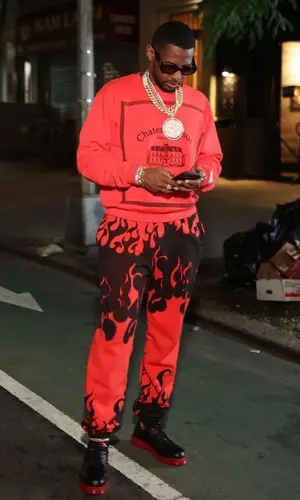 Fabolous wearing Dr. Martens boots
