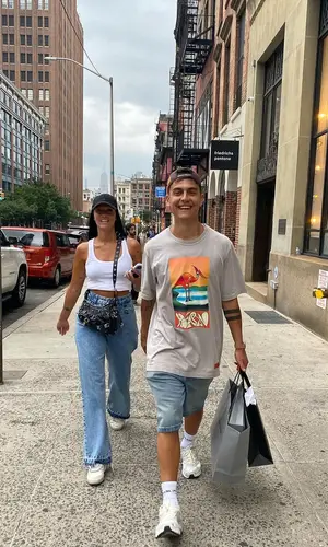 Paulo Dybala wearing Balenciaga sock