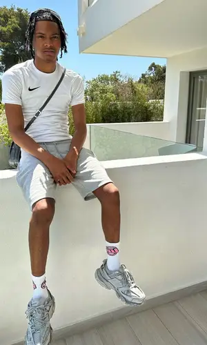 Nemzzz wearing Chrome Hearts cap