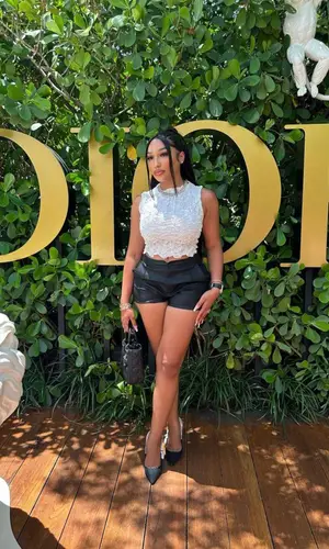 Ella Rodriguez wearing Dior eyewear