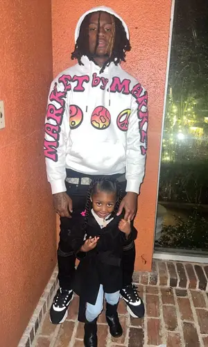 23Kayb wearing Market hoody