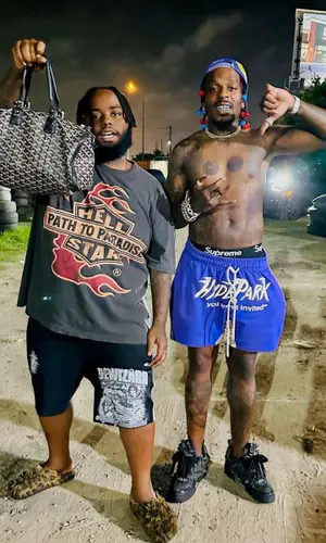 Sauce Walka wearing Supreme underwear