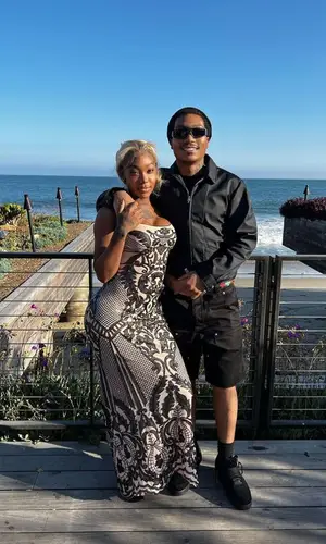 Lil Meech wearing Chrome Hearts jacket