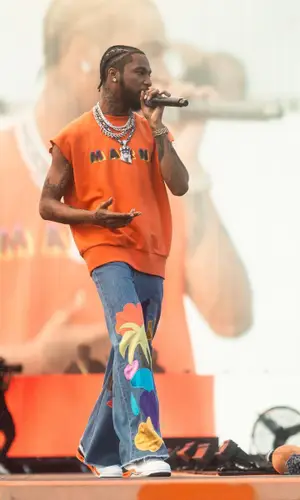Key Glock wearing Marni sweatshirt