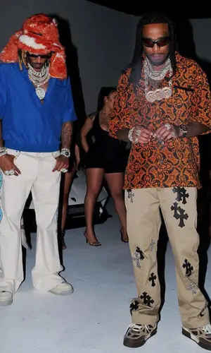 Future wearing Louis Vuitton shirt