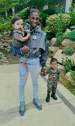 NBA YoungBoy wearing Svxsu hoody