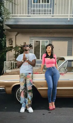 Offset wearing Enfants Riches Deprimes t-shirt