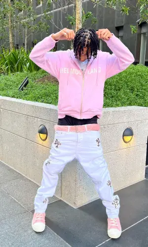 Autumn!’s Outfit in Helmut Lang Hoodie, Chrome Hearts Jeans & Rick Owens Sneakers (2023)