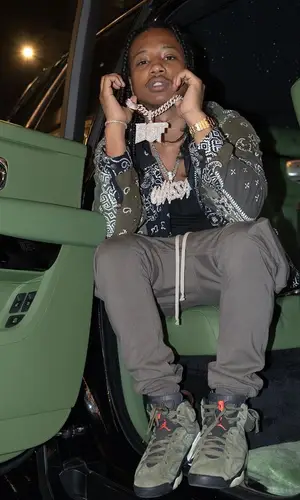 Pressa’s Outfit in Kapital Jacket, Rick Owens Pants & Jordan Sneakers (2023)