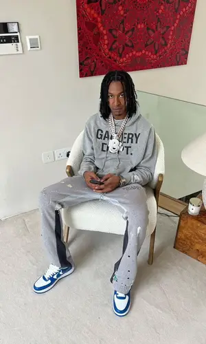 DigDat’s Outfit in Gallery Dept. Hoodie, Nike Sneakers & Louis Vuitton (2023)