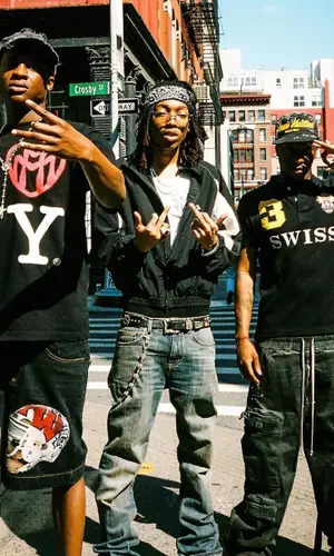 Bloody Osiris wearing Timberland boots