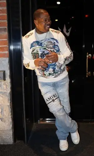 Busta Rhymes’ Outfit in Amiri Sweater (2023)
