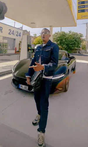 Timal wearing Oliver Peoples eyewear