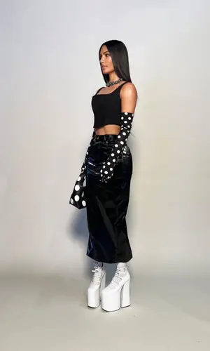 Kim Kardashian’s Outfit in Marc Jacobs Boots (2023)