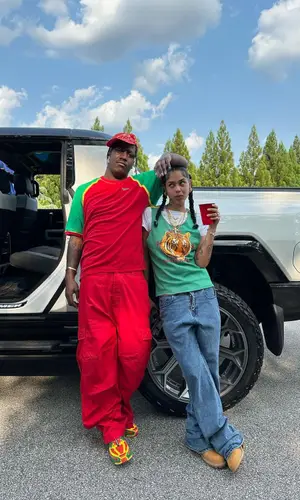 Lil Yachty wearing Supreme t-shirt