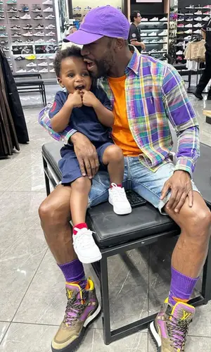 Floyd Mayweather wearing Louis Vuitton boots