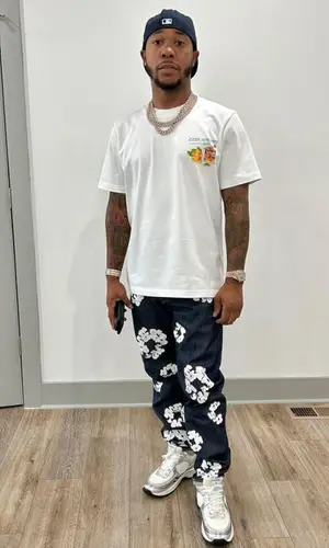 Chino Braxton wearing New Era cap