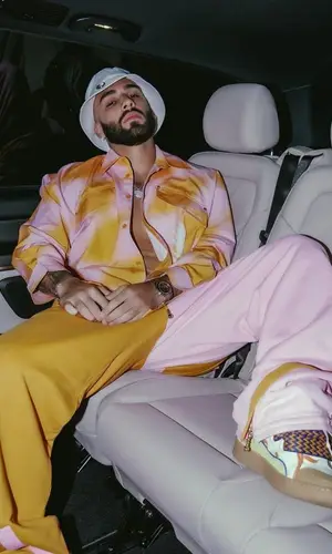 Manuel Turizo’s Outfit in Private Policy Shirt & Lanvin Sneakers (2023)