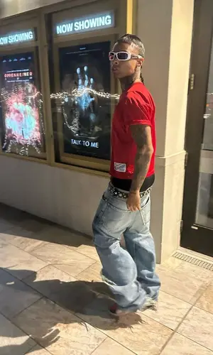 Ronny J’s Outfit in Balenciaga Jeans, Prada Eyewear & Nike Underwear (2023)