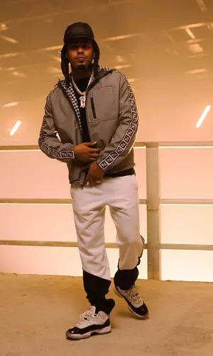 Myke Towers wearing Jordan other