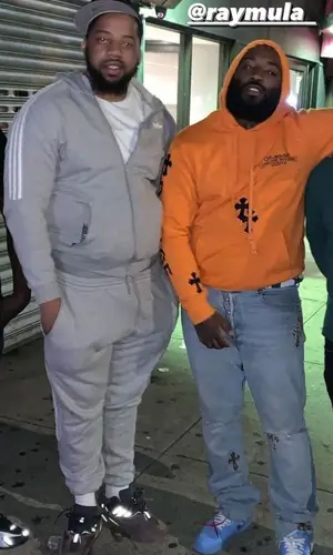 ASAP Bari’s Outfit in Chrome Hearts Hoodie, Gallery Dept. Jeans & Off-White (2023)