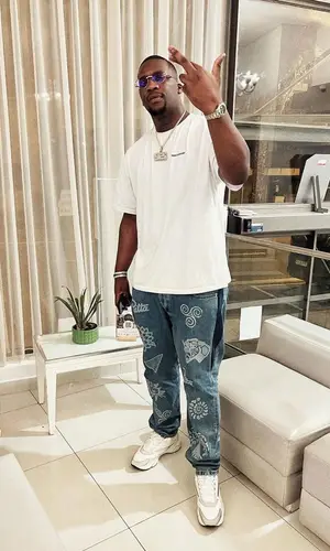 SDM wearing Patta jeans