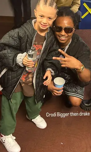 Adonis Graham wearing Oakland Riders jacket