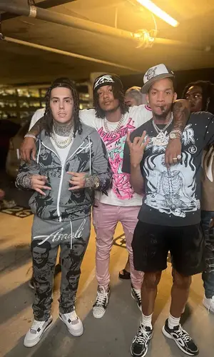 Peso Peso wearing Asaali hoody