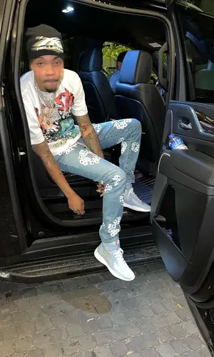 G Herbo wearing Hellstar hat