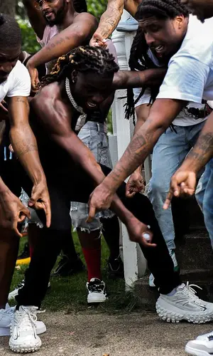 SleazyWorld Go wearing Under Armour underwear