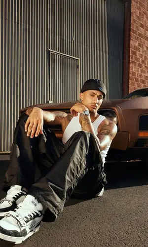 Kyle Kuzma wearing Prada hat