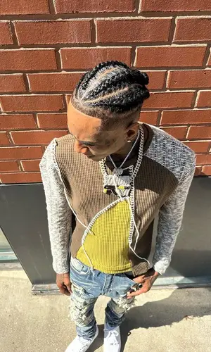 Soulja Boy wearing Andersson Bell top