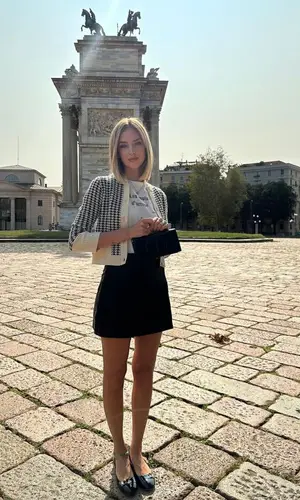 Chiara Ferragni wearing Dior sweater