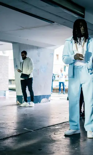 Gazo’s Outfit in Nike Hoodie & Nocta (2023)