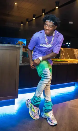2Rare wearing Balenciaga t-shirt
