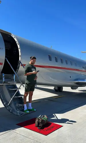 Mero wearing Nike sock