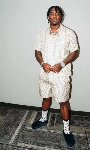 Fredo Bang wearing Ami Alexandre Mattiussi shirt